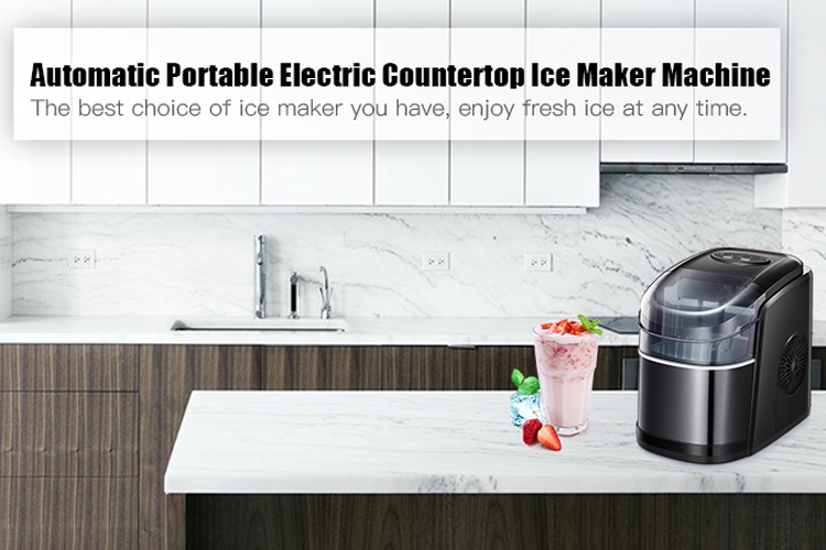 Beneficia countertop Portable Ice factorem Machina