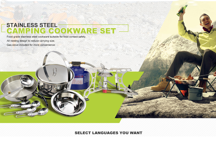 Top Pick Camping Cookware set for Aestive Outdoor