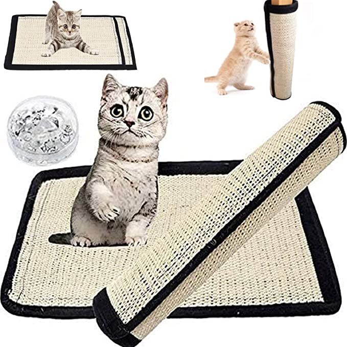 Cur Elige Naturalis Tabulatum Scratching Pad Rug Sisal Cat Scratch Mat pro Your Cat