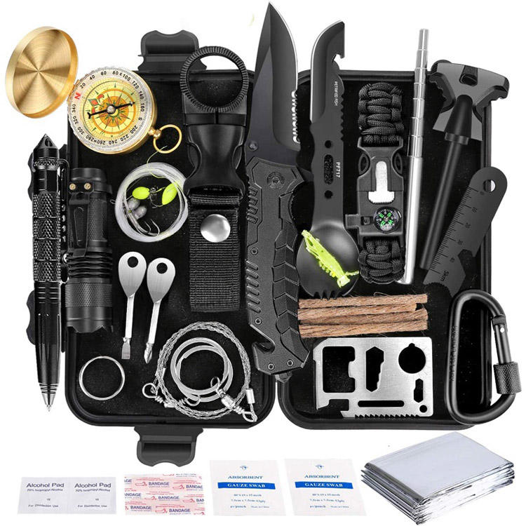 XXXV in I Outdoor Primum auxilium Kit Castra superstes Mors