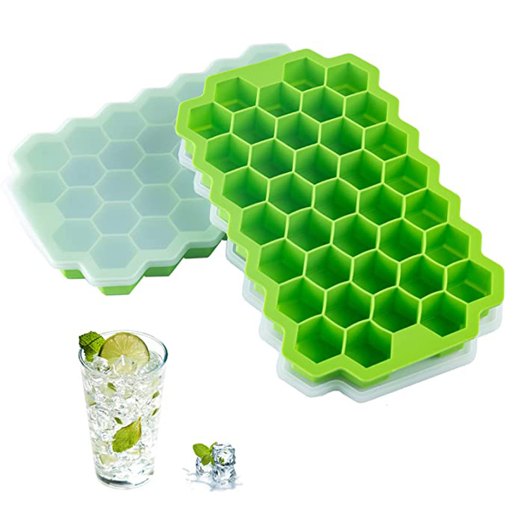 37 Cavitatis Silicone Honeycomb Ice Cube Maker