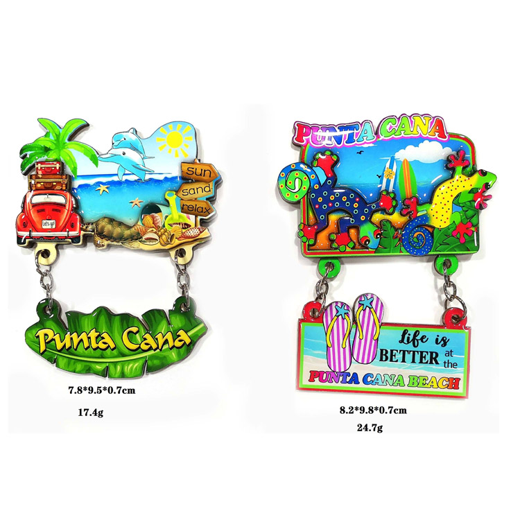 3D Customizable Mediterranean Design Mnemosyne Fridge Magnet