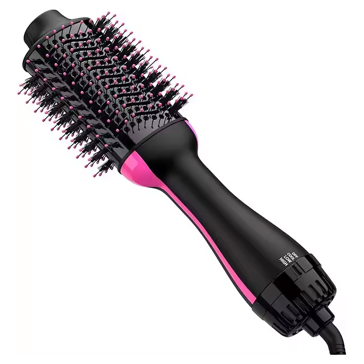 IV in I Ceramic laminam capillus styler electrica dryer calidum aerem penicillo