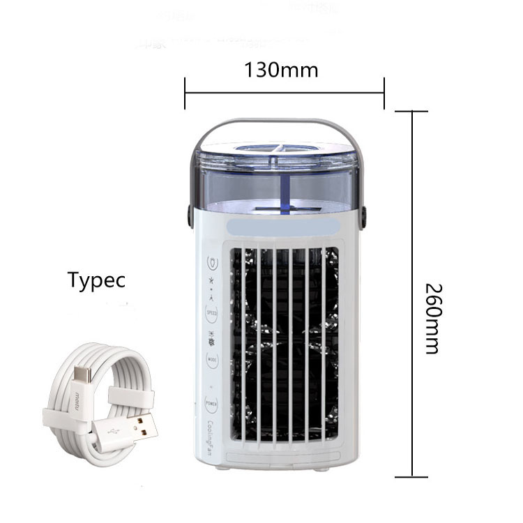 IV in I Mini Portable Refrigerant Air Conditioner Fan