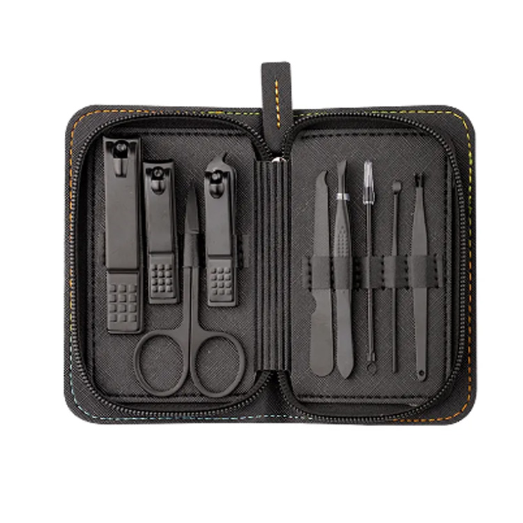 IX PCs Pedicure Ponite personalis Care Travel Ornamentum Manicure Set