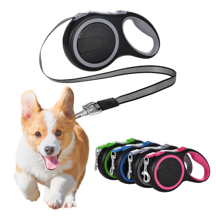 Anti labi Tangle Free Gravis Officium Retractable Dog Leash