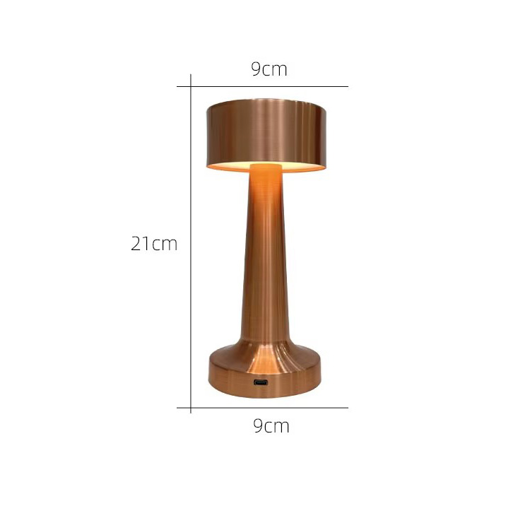 Bar Table led Touch Sensor Retro Desktop Dumbbell Pluteum Lamp