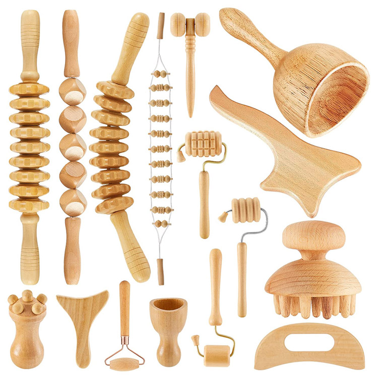 Corpus Roller Wood Therapy Suspendisse Tools Set