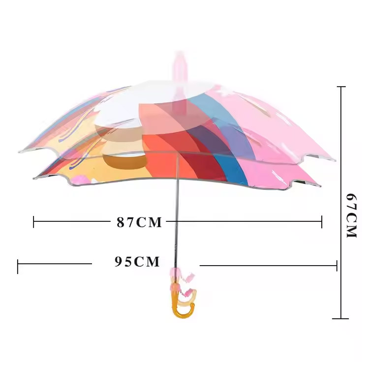 Viverra animal caput reflective filii peregrinatione umbrella