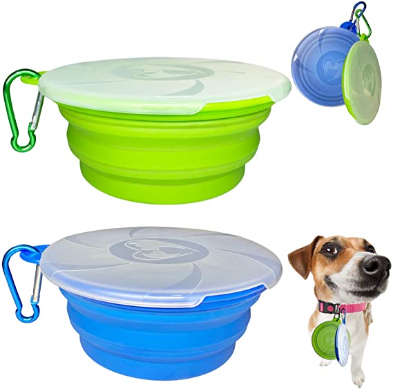 Dog Travel Collapsible Silicone Crater Cibus Pascentium