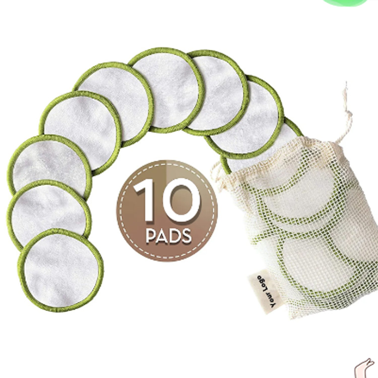 Cotton Rounds Washable Bamboo reusable Cottonus Pads
