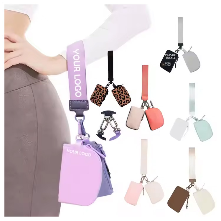 Dual Pouch Dualbag, Wristlet, Dual Pouch, Keychain Pera