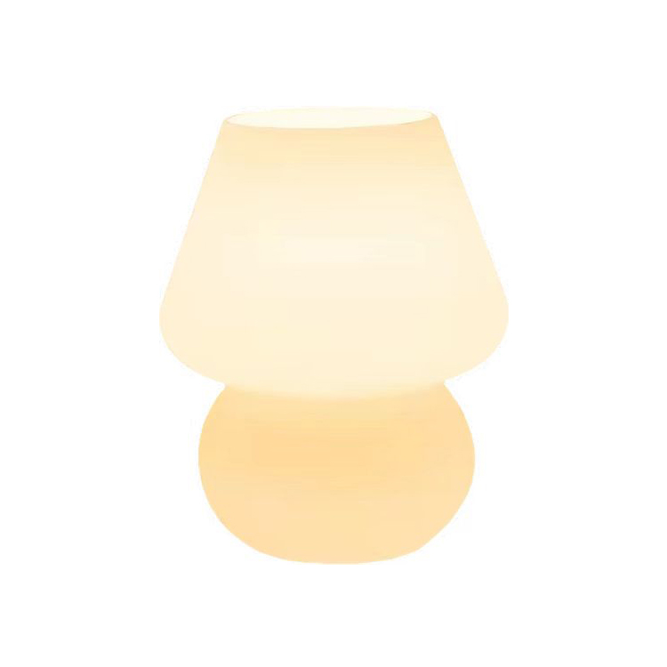 Europaeae Glass Study Cubiculum Fungus Indoor Table Lamp