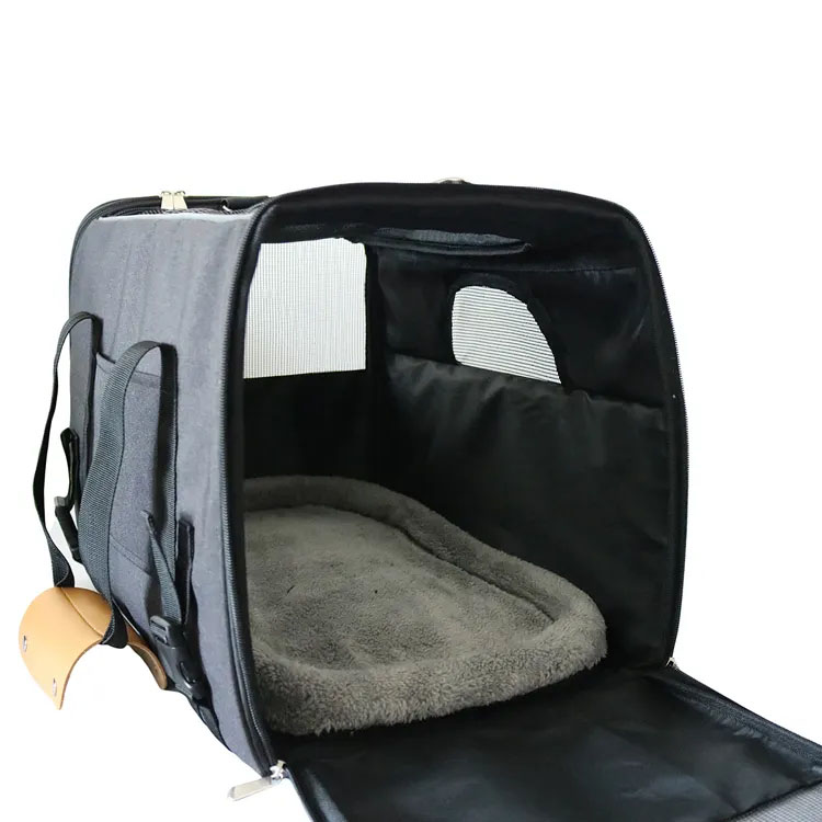 Expandable Handbag Tote peram portare feles canes pet carrier