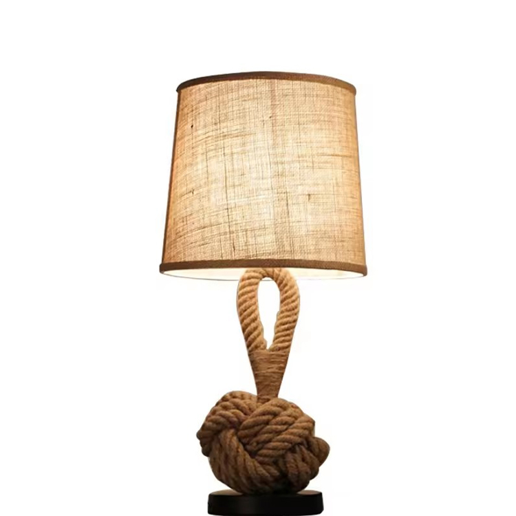 Fabrica Lampshade ETL Bedside Lamp Hotel Rope Desk Lamp