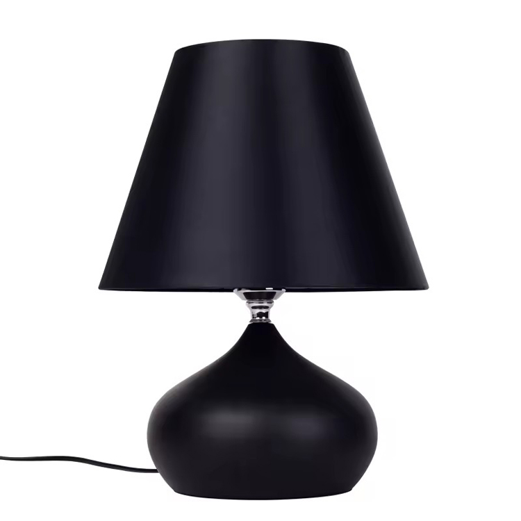 Factory Nordic Cubiculum Bedside Lamp Mini Black Table Lamp
