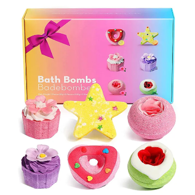 Familiae deversorium latrina LAETUS Cupcake cute Fizzy Baln Bomb