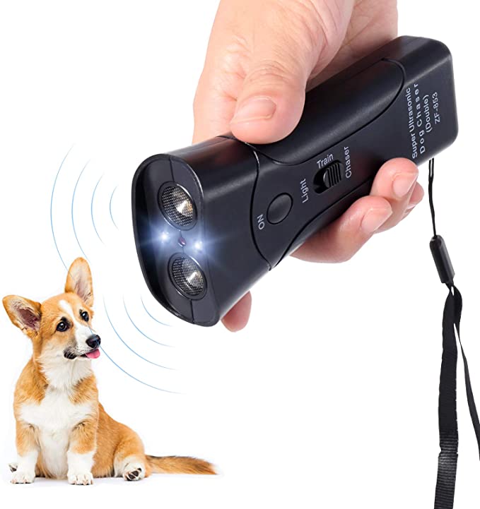 Ultrasonic handheld Asperum Instructus canis latratus bello suscipiendo deterreat