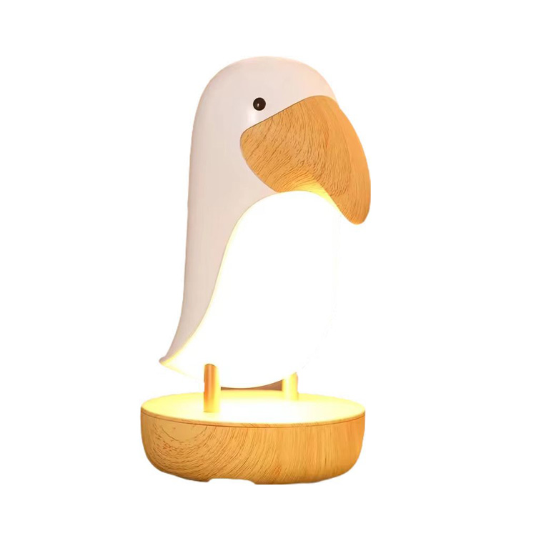 Domus Decor Touch Dimming Cordless Bedside Bird Pluteum Lamp
