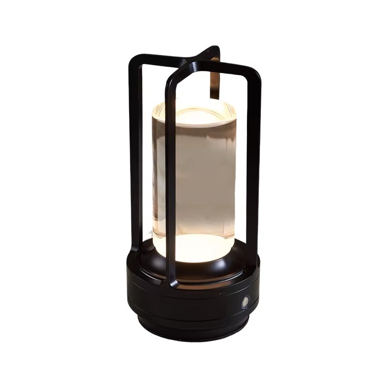 Hot Sale Aluminium Led Wireless Cordless Lantern Table Lamp