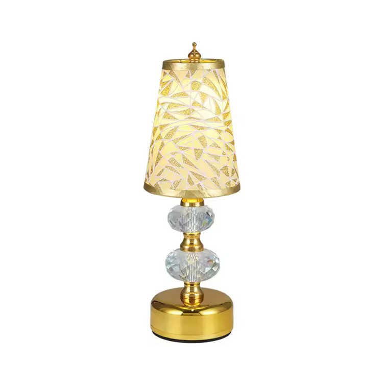 Hot scelerisque Decorative Rechargeable LED Mensa aurea lampas
