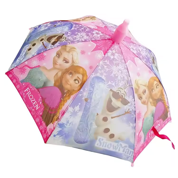 Kids umbrella Pongee anti stillate viverra ferro plastic polyester