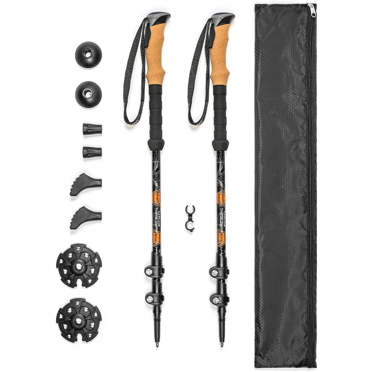 Aluminium Trekking Poloni cum Eva Grip