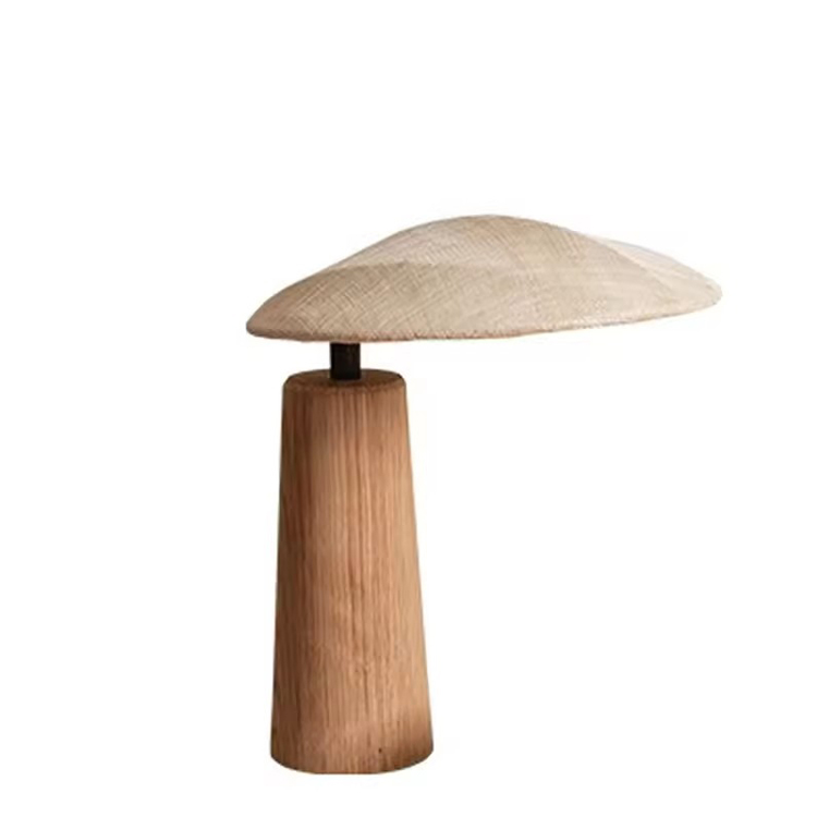 Luxuria Hotel Decoration Creative Wood Modern Art Table Lamp