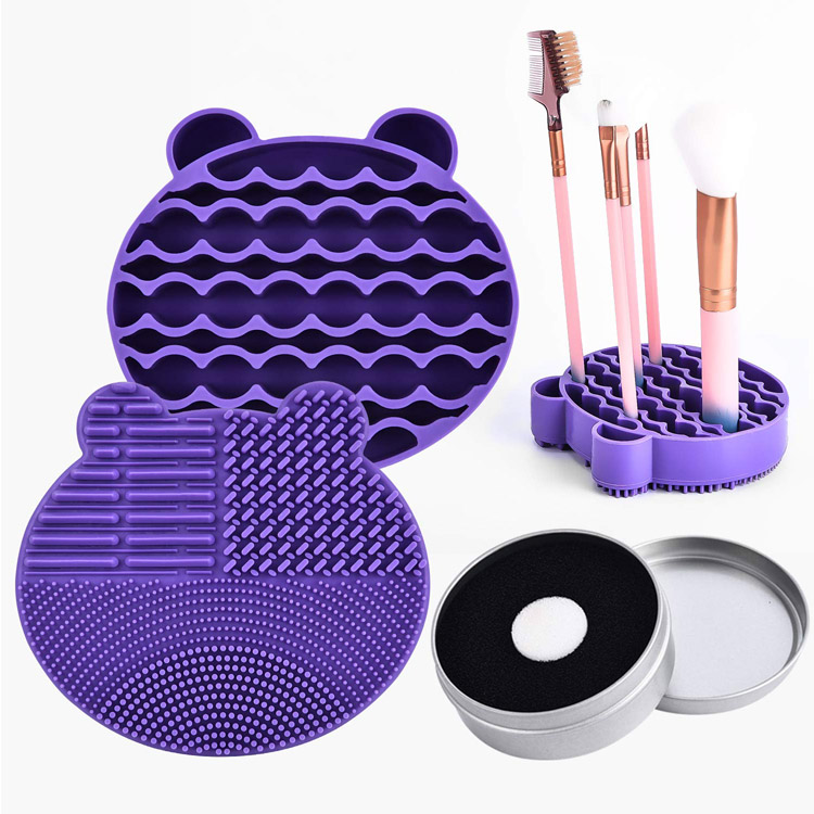 Portable Siccatio Holder Silicone rutrum Peniculus Lautus Mat