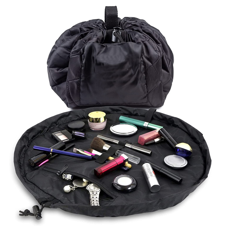Portable Travel Medicamine Organizer rutrum Drawstring Bag