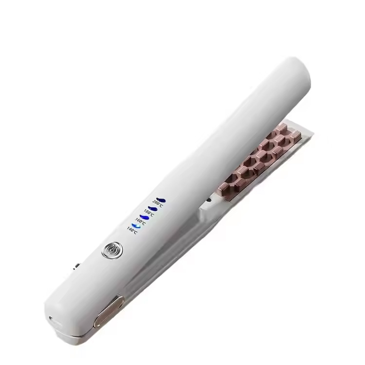 Mini wireless rechargeable capillus straighener et crispus ferrum