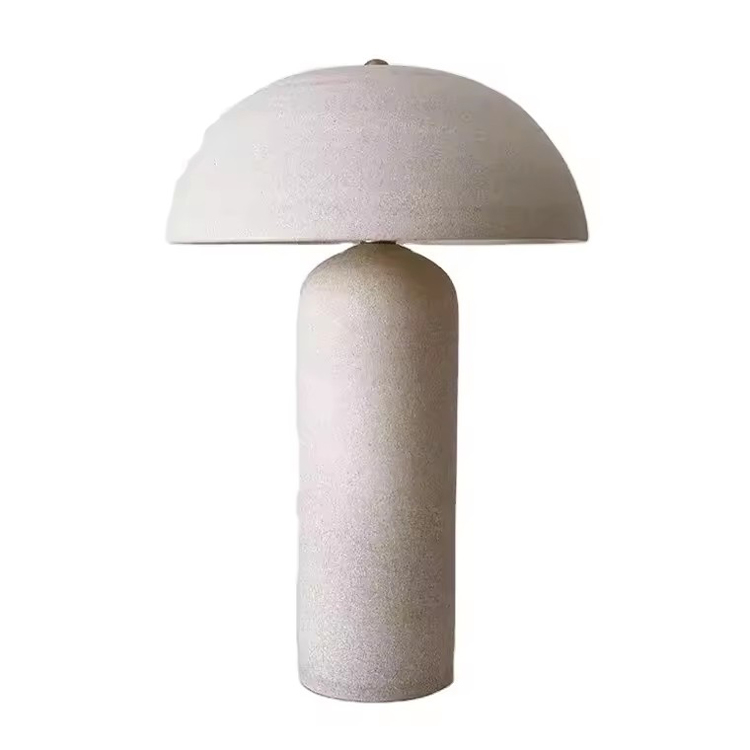 Modern Creative Simple Home Fungus Ceramic Table Lamp