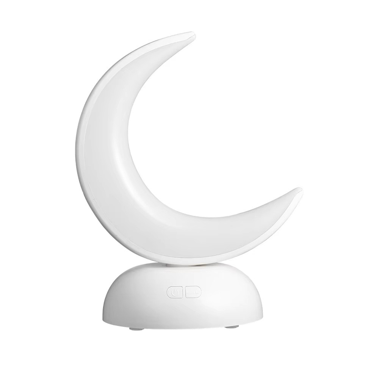 Nocte lux calidum DUXERIT White Duo Color Lunam Mensam Lucerna