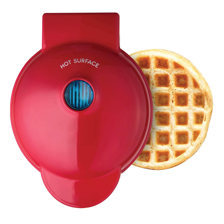 Non Stick Securus ad Tersus Steel Mini Waffle Maker