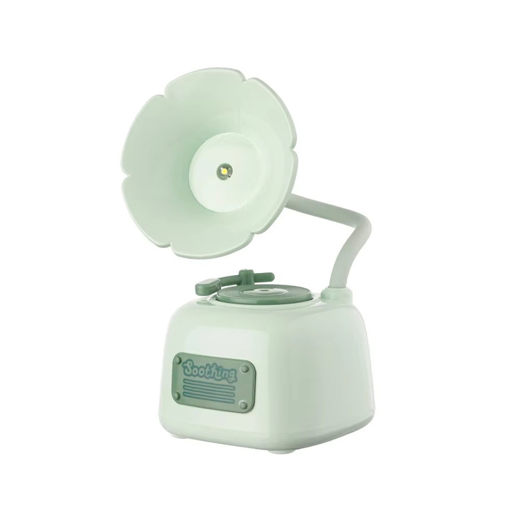 Ornamenta Dimmable USB Charge Mini Phonograph Tabula Lucerna