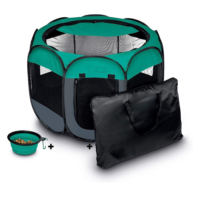 Velit Portable Foldable Kennel puppy tabernaculum Pet Playpen