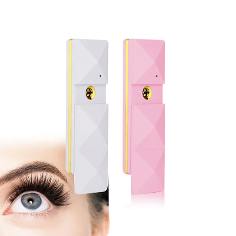 Pink Alba moisturizing Nano Handy caligo facialis Natus SPRAYER