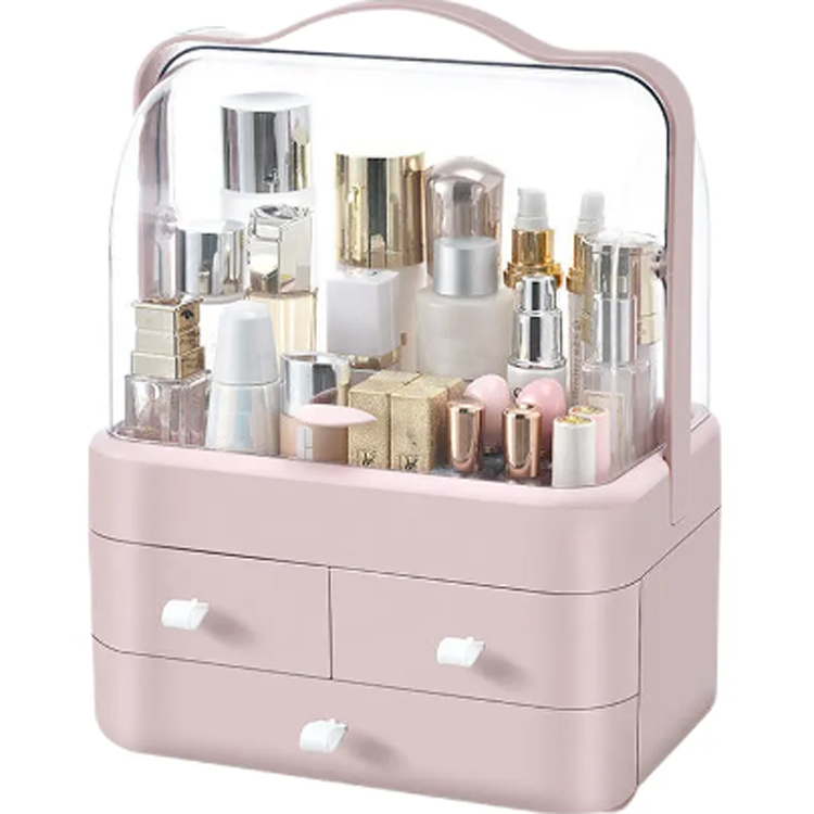 Portable Partialiter Rotating Multi-function mensam rutrum Organizer