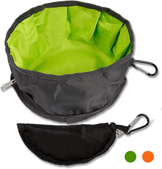 Dog Travel Collapsible Portable Crater Cibus et Zipper