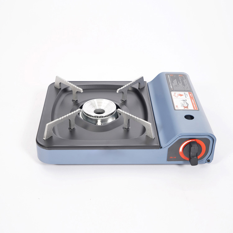 Portable Lightweight Blue Color Butane Gas Stove