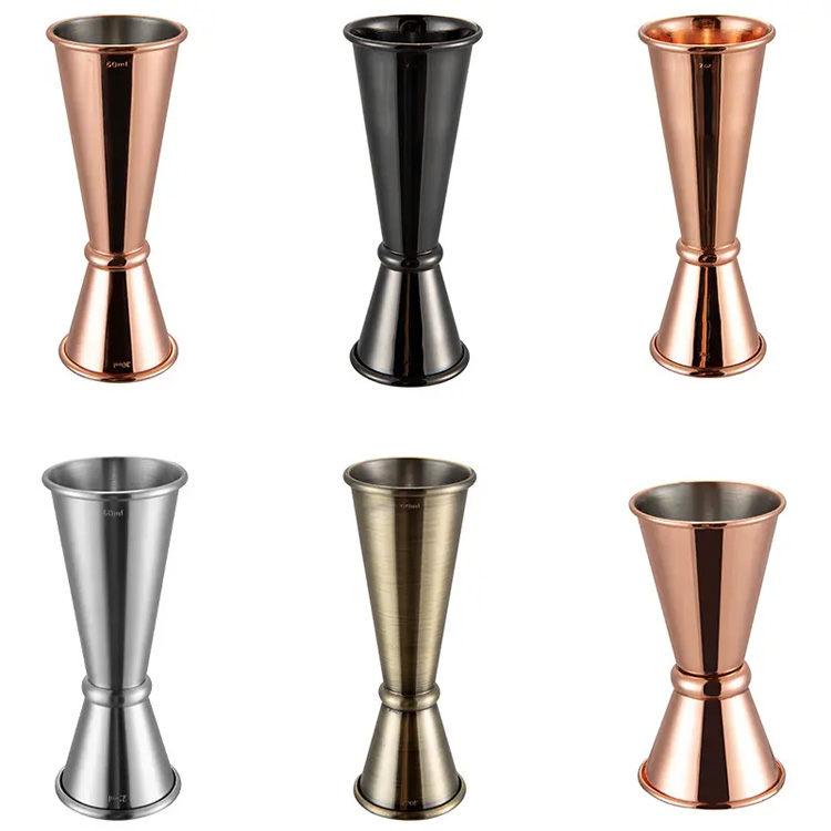 Premium aeris Silver 2Cl / 4Cl Steel Puer Jigger