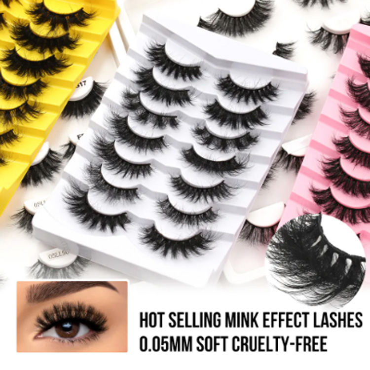 Pittacium Faux Cils CRINITUS Naturalis Faux Mink Falsa Falsa Cyphyshes