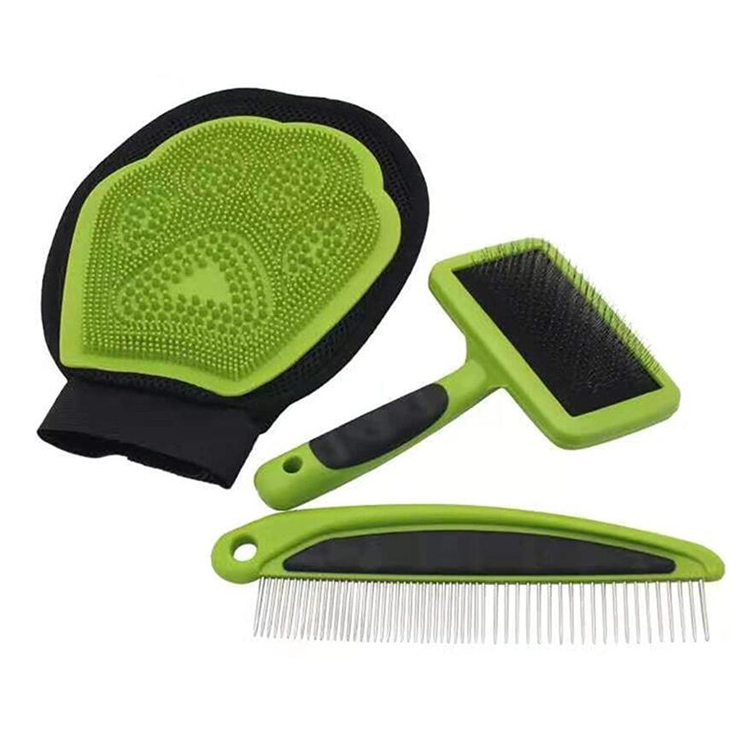 Professional Dog Grooming Brush Tool Pet Bath Kit