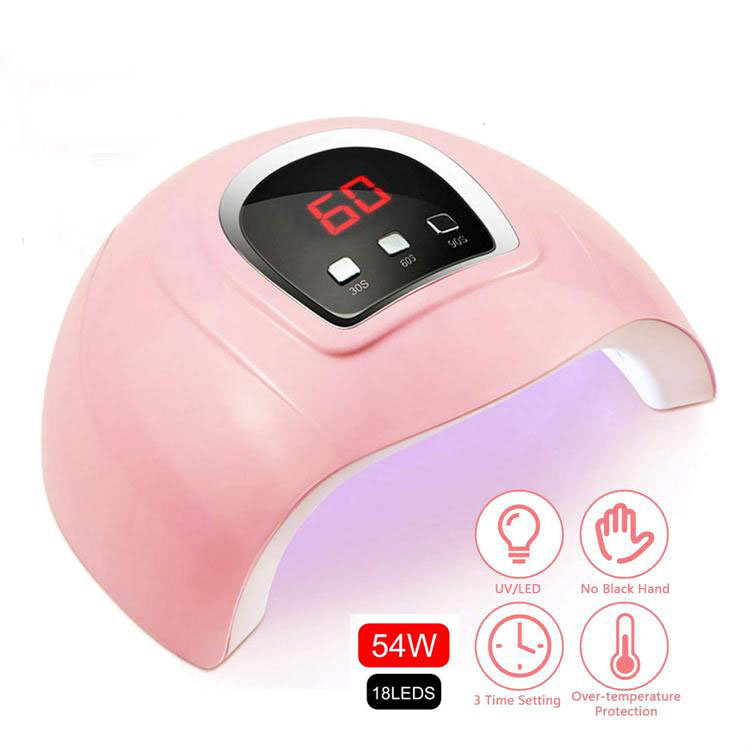 UV lux LED lucerna Nail Poloniae Dryer professional