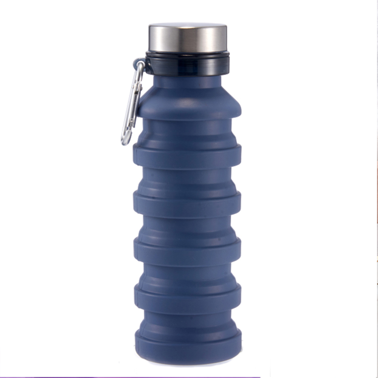 Reusable BPA Free Silicone Collapsible aqua Utrem