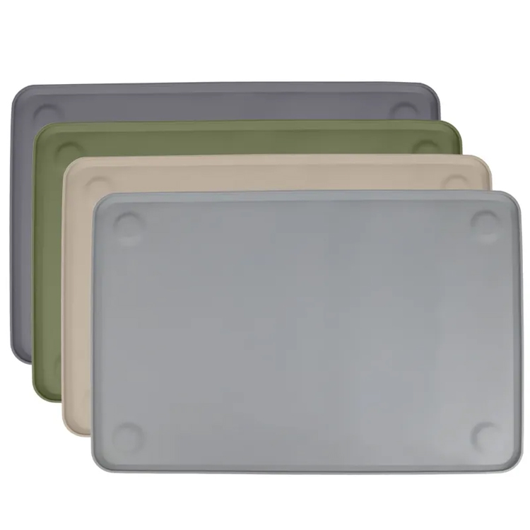 Silicone cibum mat ad contignationibus IMPERVIUS pet pascens mat