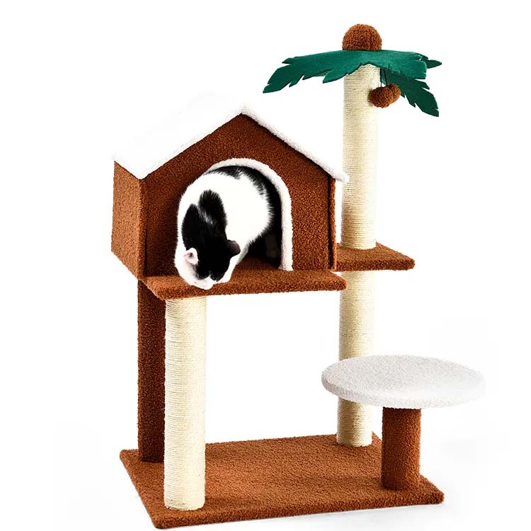 Sisi-operuit scalpendi stipes Padded Platform Pet Domus