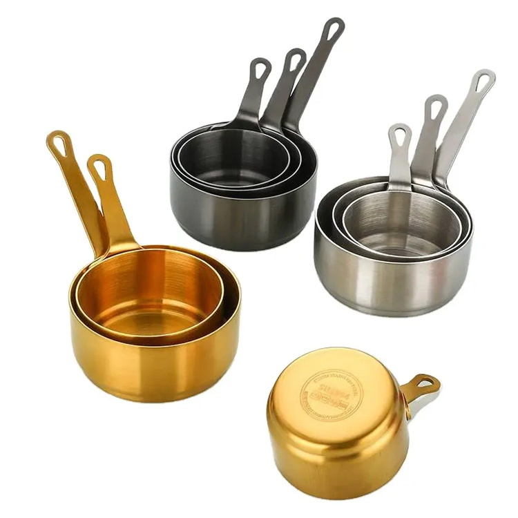 Aliquam Steel CCCIV metallum tinget condimentum mini 3pcs condimentum calicem patera