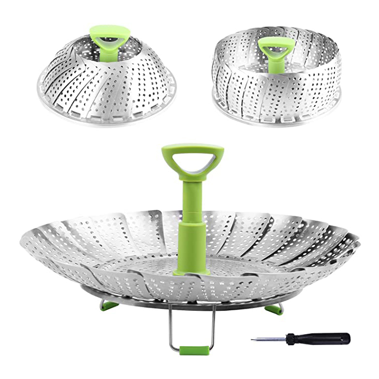 Steel Expandable Vegetabilis Steamer Basket