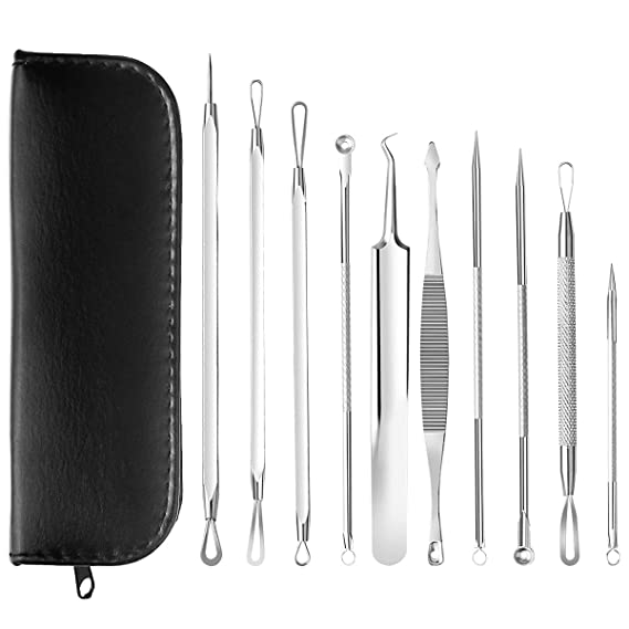 Aliquam Steel Pimple Popper Blackhead Aufero Tool Kit